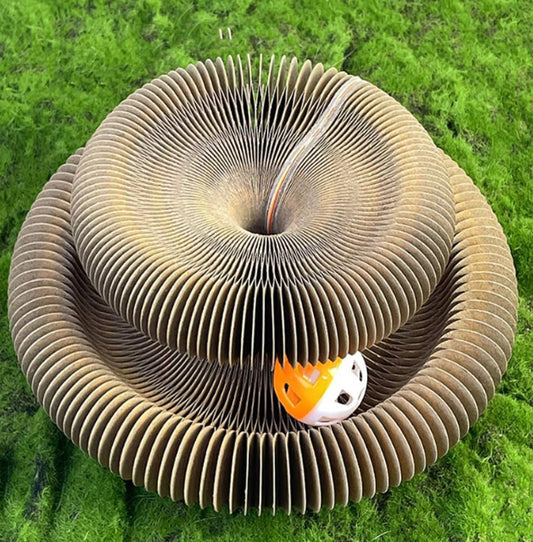 Cat Scratcher Toy Accordion