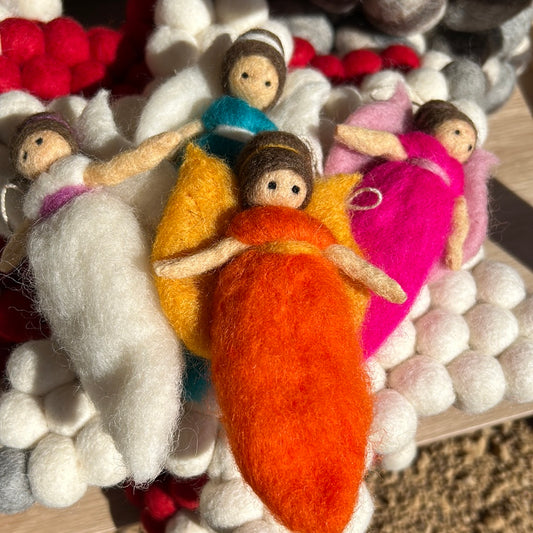 Handmade Felt Angels