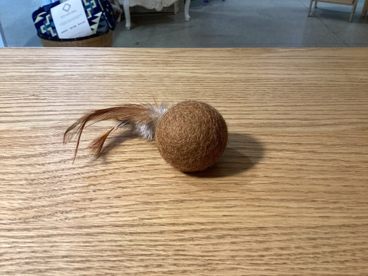 Feather Ball - Earthy Tones