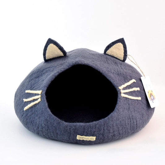 Cat Cave - Cat Head Dark Grey (Standard)