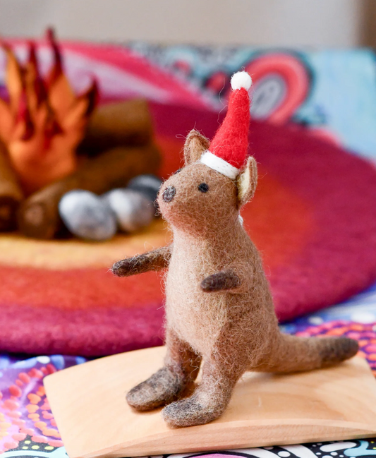 Christmas Kangaroo Ornament