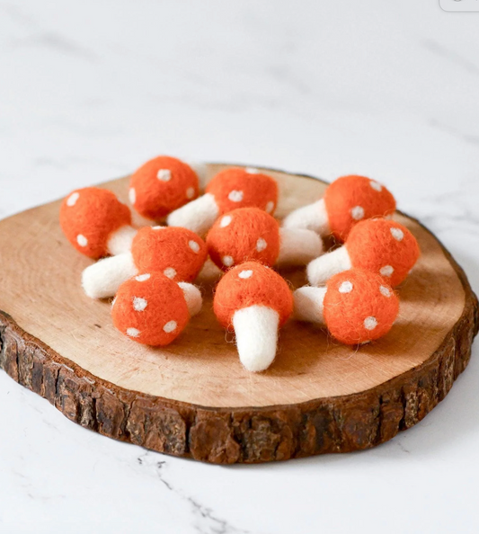 Orange Mushroom - Single