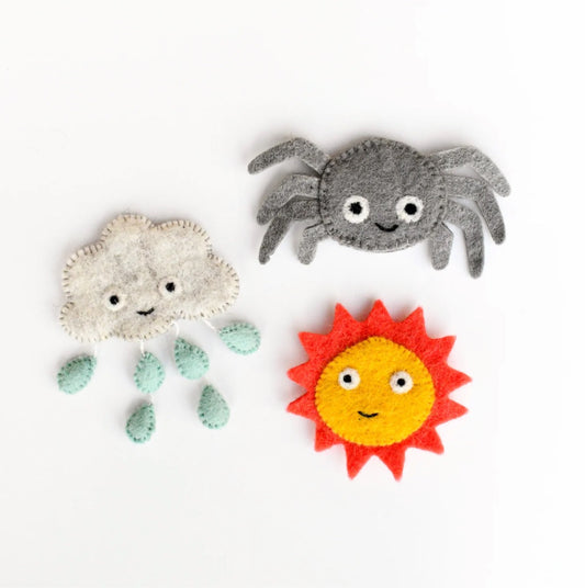 Incy Wincy Spider Finger Puppet