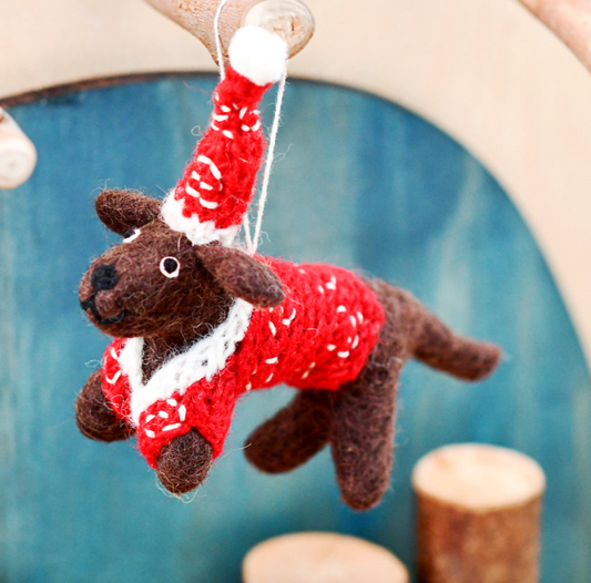 Christmas Dachshund Sausage Dog