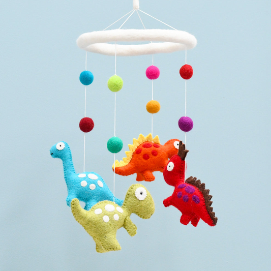 Felt Dinosaur Mobile