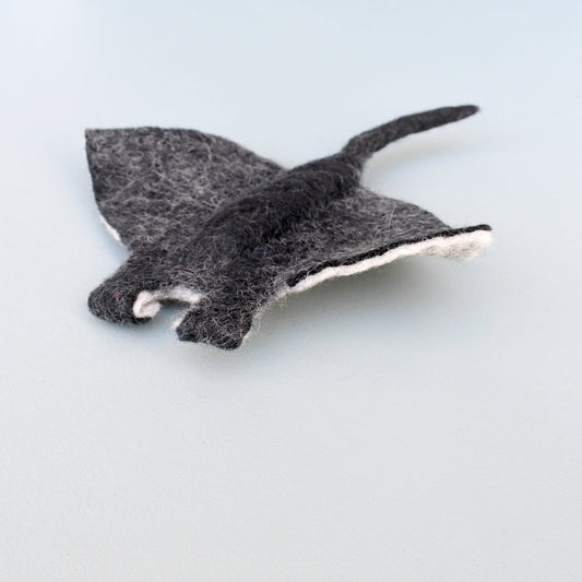 Handmade Felt Manta Ray