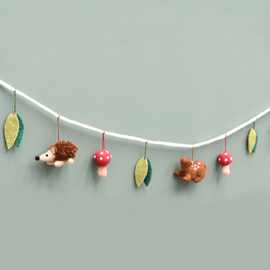 Woodland Felt Garland