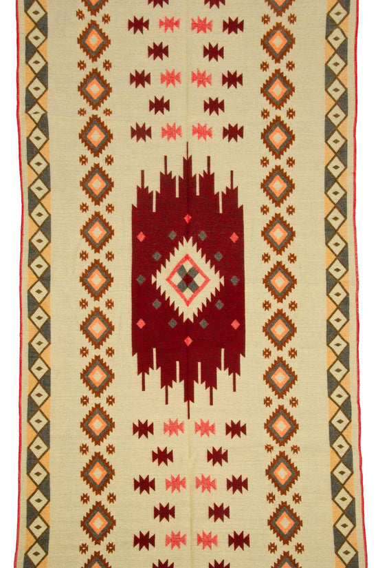 Mini Alpaca Blanket - Quilotoa Red - 110x185cm
