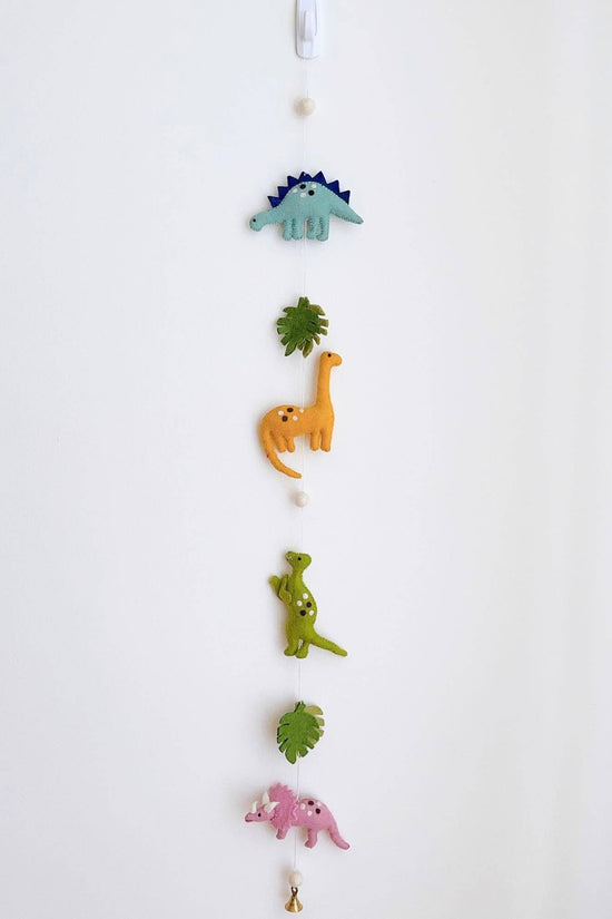 Felt Garland - Jurassic Dinosaur: Vertical