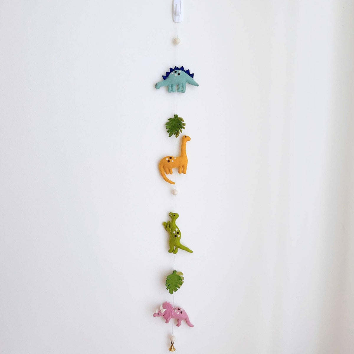 Felt Garland - Jurassic Dinosaur: Vertical