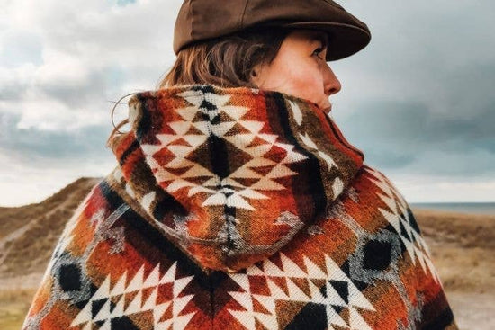 Poncho Triangle Yellow