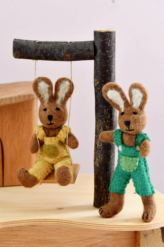 Rabbit in Overalls