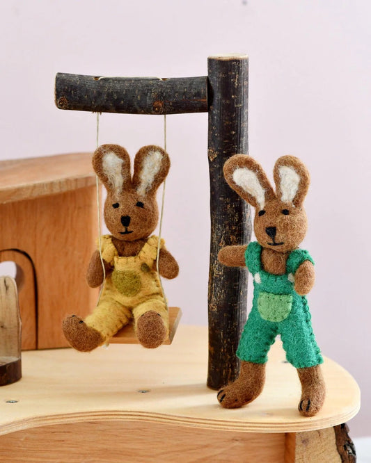 Rabbit in Overalls