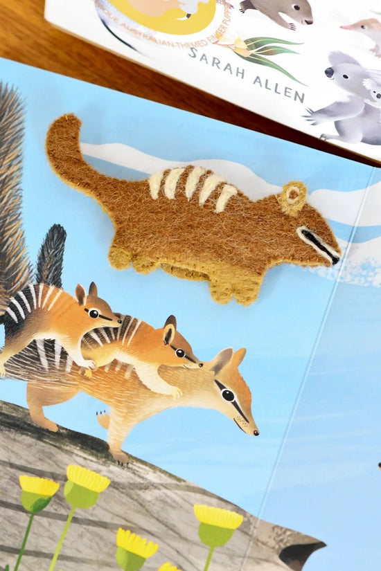 Jumping Joeys Book and Finger Puppet Set