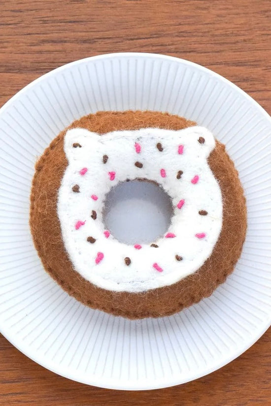 Donut with Catnip Pocket