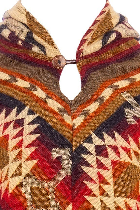 Poncho Triangle Yellow