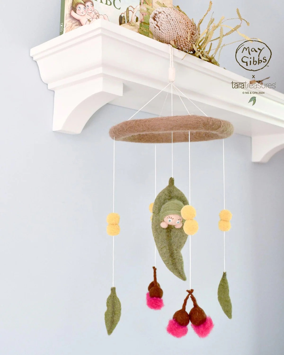 May Gibbs Mobile - Gumnut Baby