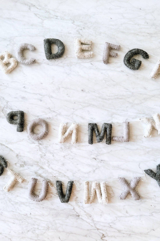 ABC Alphabet Banner Kids Room Garland 75
