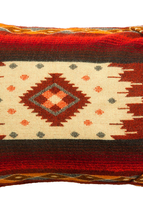 Alpaca Pillow COVER ONLY - Quilotoa  Red - 40x60cm