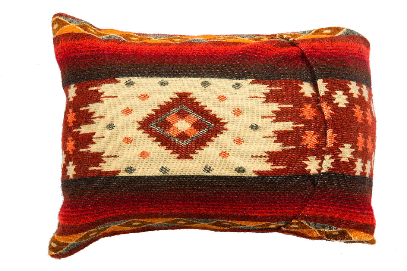 Alpaca Pillow COVER ONLY - Quilotoa  Red - 40x60cm