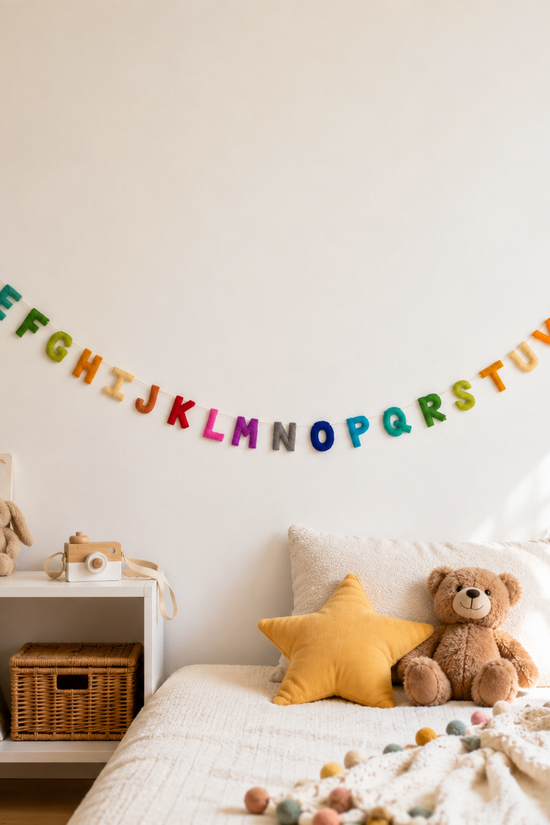 ABC Alphabet Banner Kids Room Garland 75