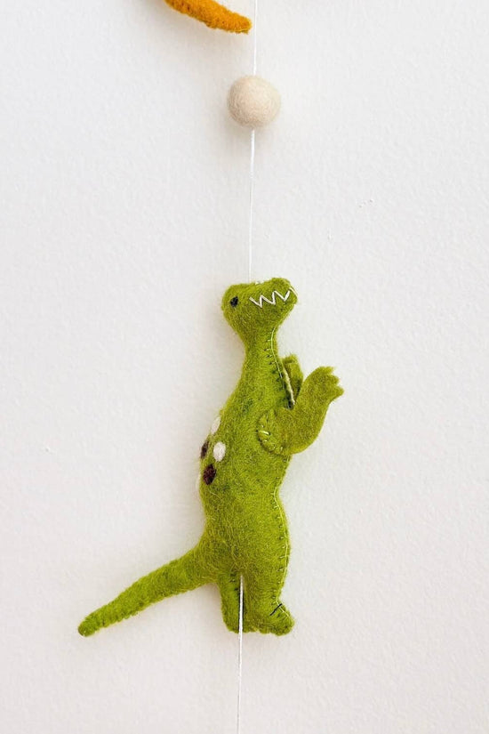 Felt Garland - Jurassic Dinosaur: Vertical