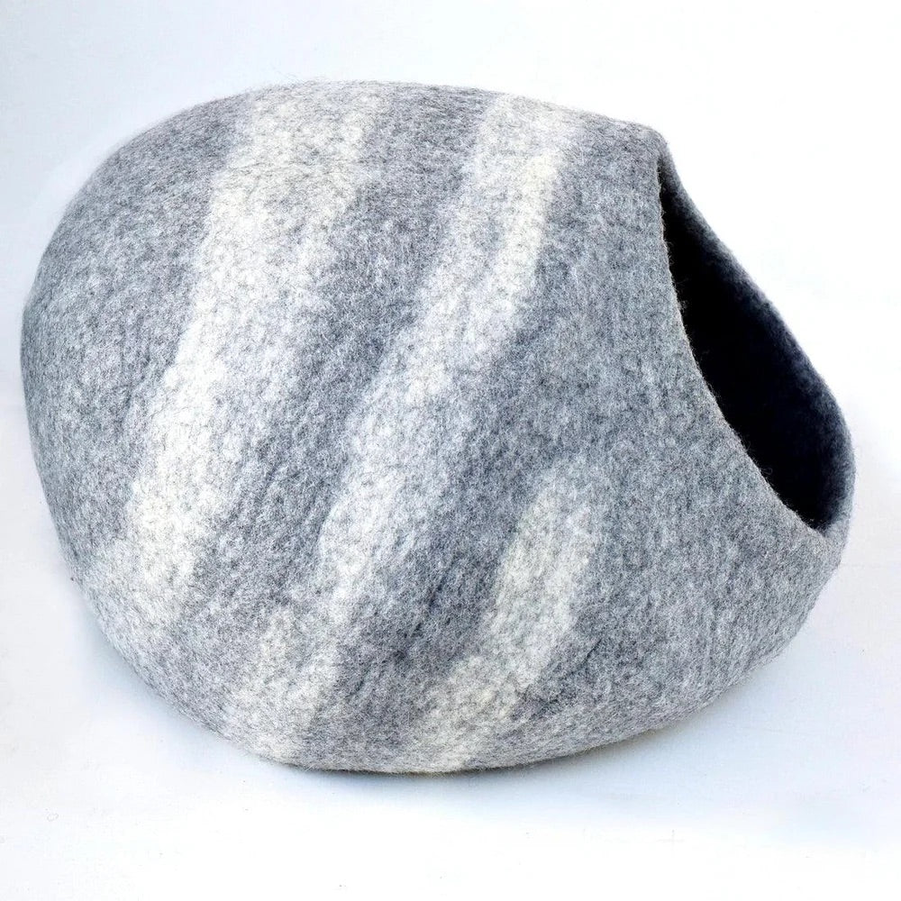 Cat Cave - Grey Stone (Large)