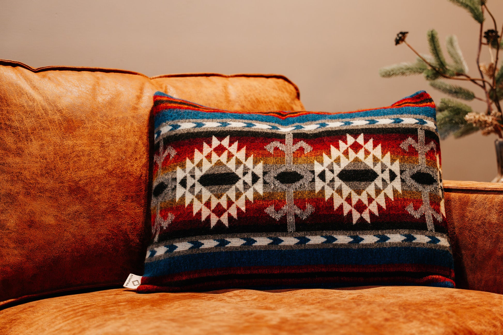Alpaca Pillow with Insert - Cotopaxi Mix - 40x60cm