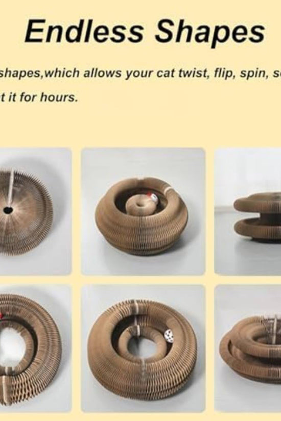 Foldable Cardboard Cat Scratcher