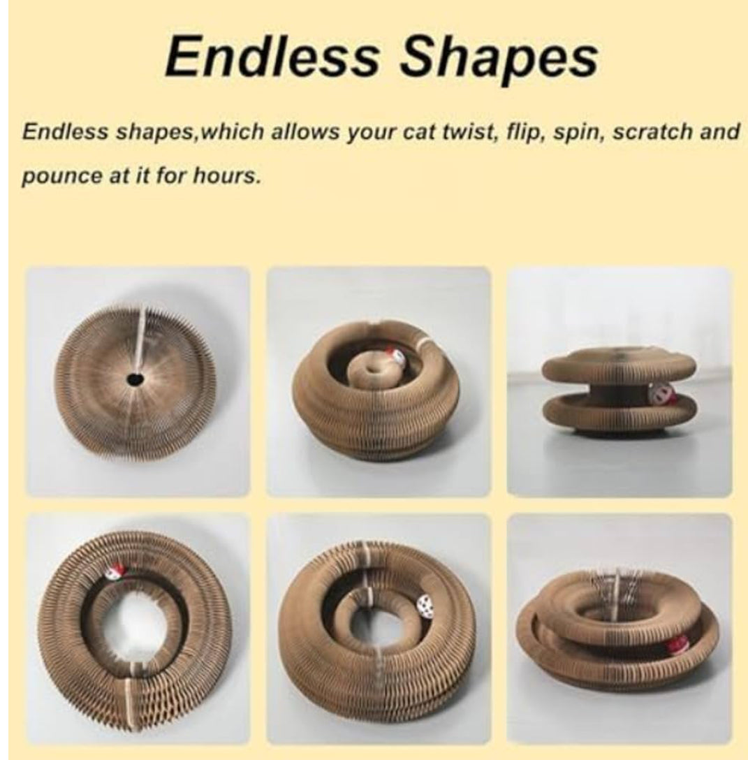 Foldable Cardboard Cat Scratcher