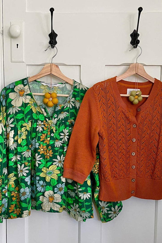 Bathroom Felt Flower Fresheners