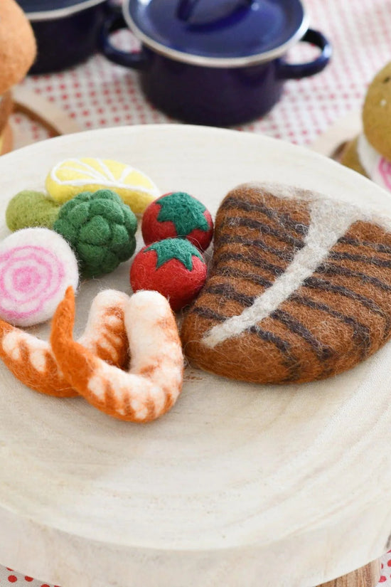 Surf and Turf Play Food Set