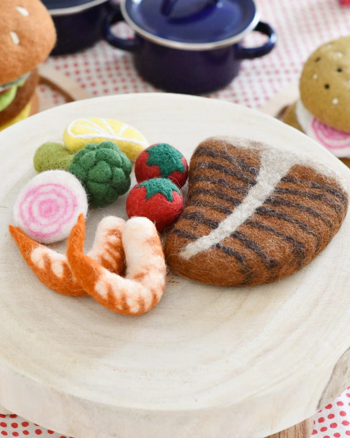 Surf and Turf Play Food Set
