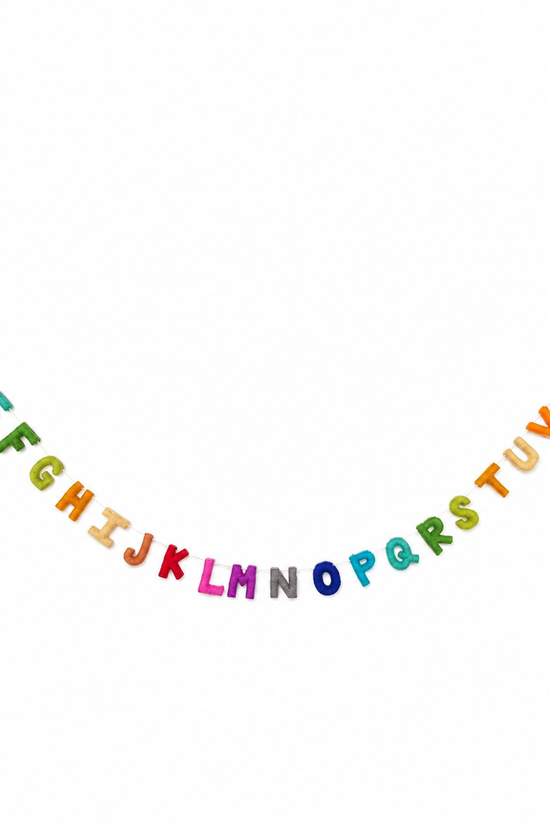 ABC Alphabet Banner Kids Room Garland 75