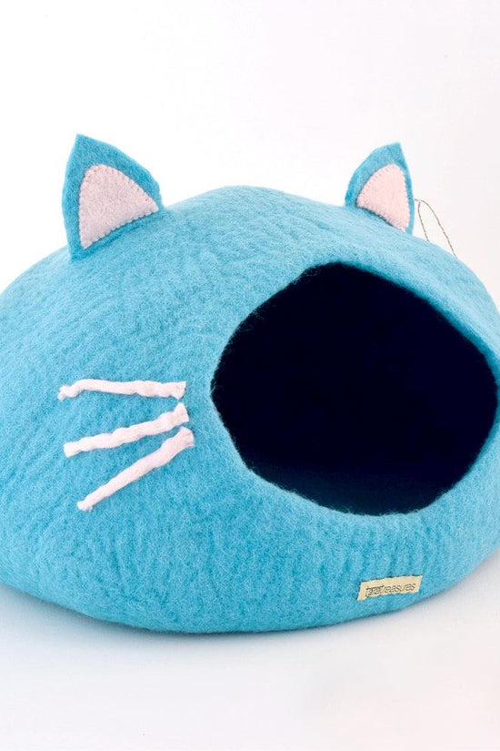 Cat Cave - Cat Head Blue