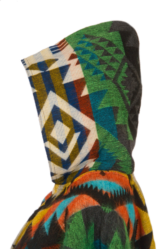 Poncho Waorani Green