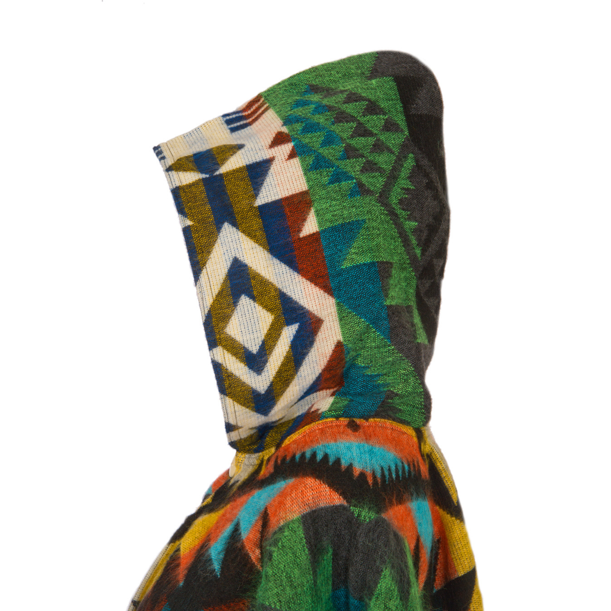 Poncho Waorani Green