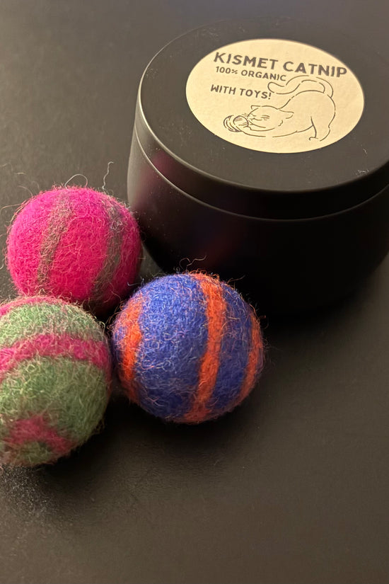 Natural Organic Catnip Ball Toys