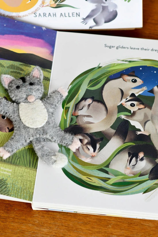 Jumping Joeys Book and Finger Puppet Set