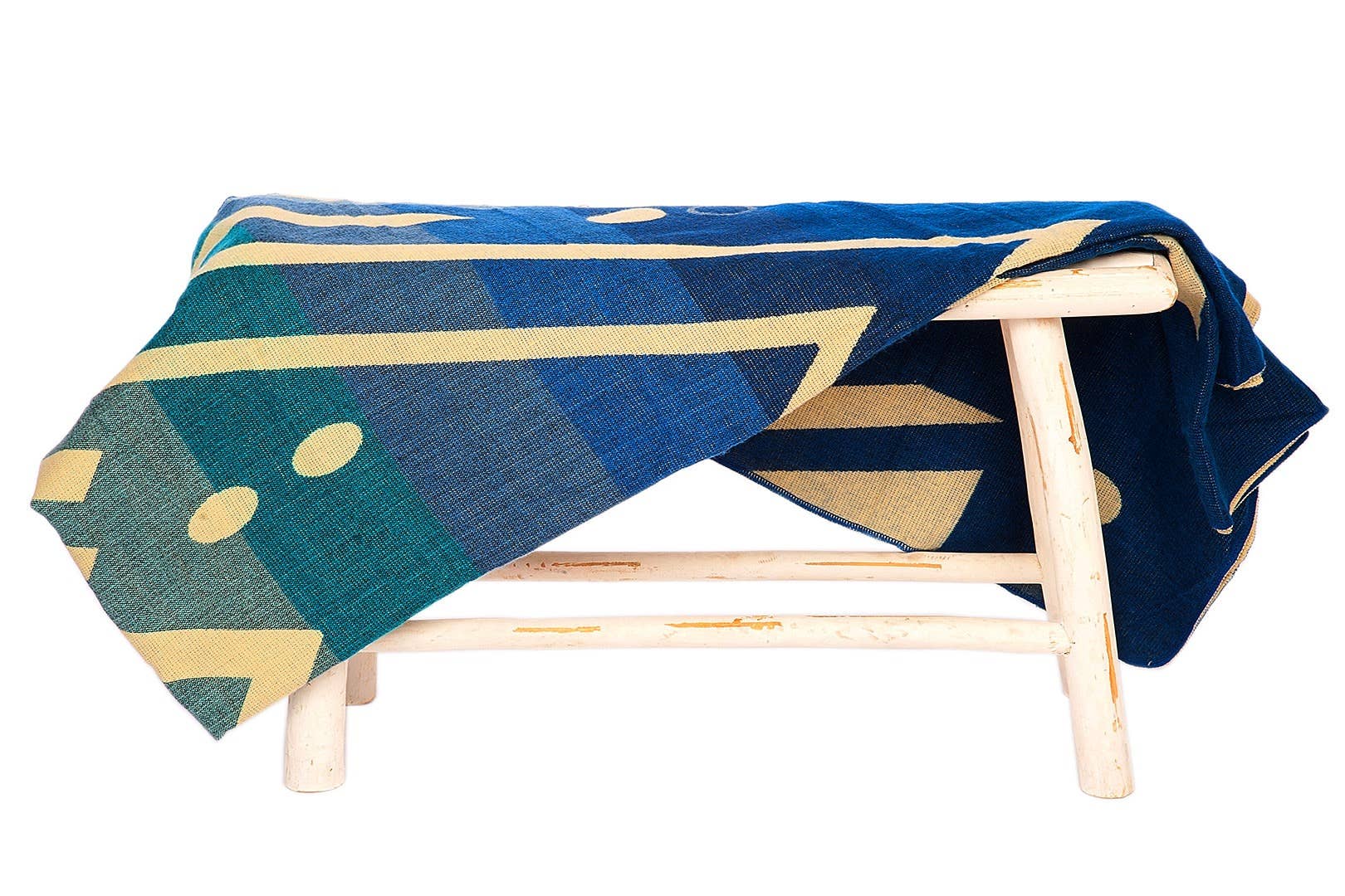 Alpaca Blanket - Imbabura Blue - 190x225cm
