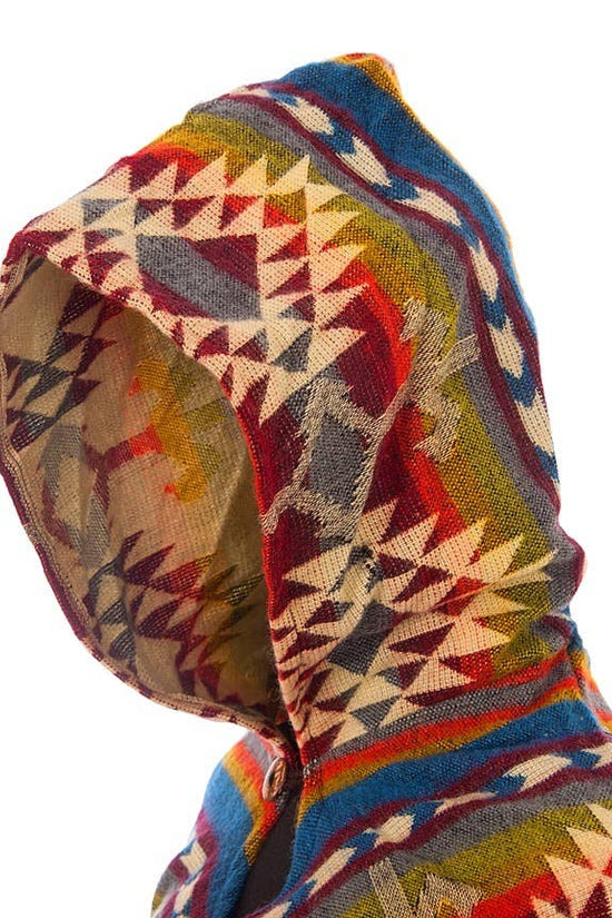 Poncho Triangle Blue