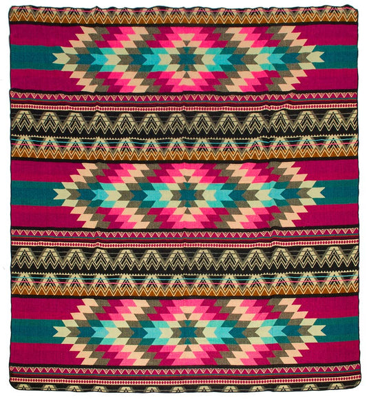 Buy Antisana Pink Alpaca Native Blanket