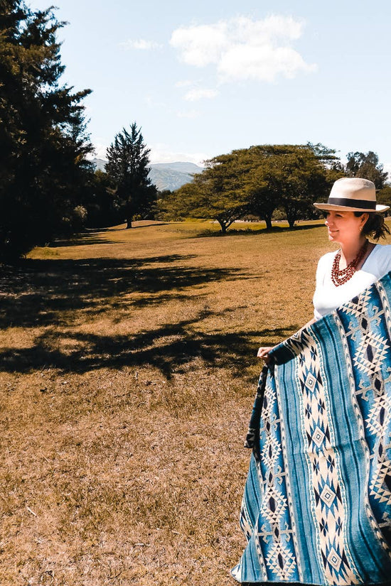 Handcrafted Alpaca Wool Blanket