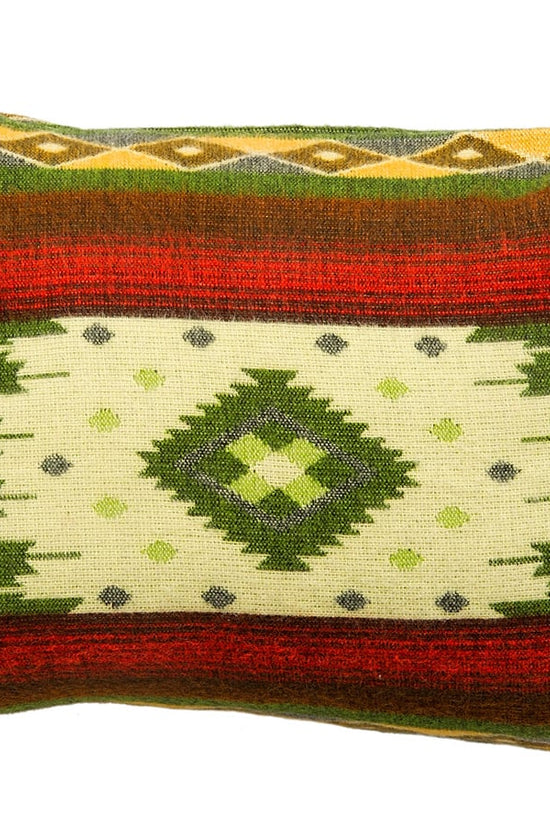 Alpaca Pillow COVER ONLY - Quilotoa Green - 40x60cm