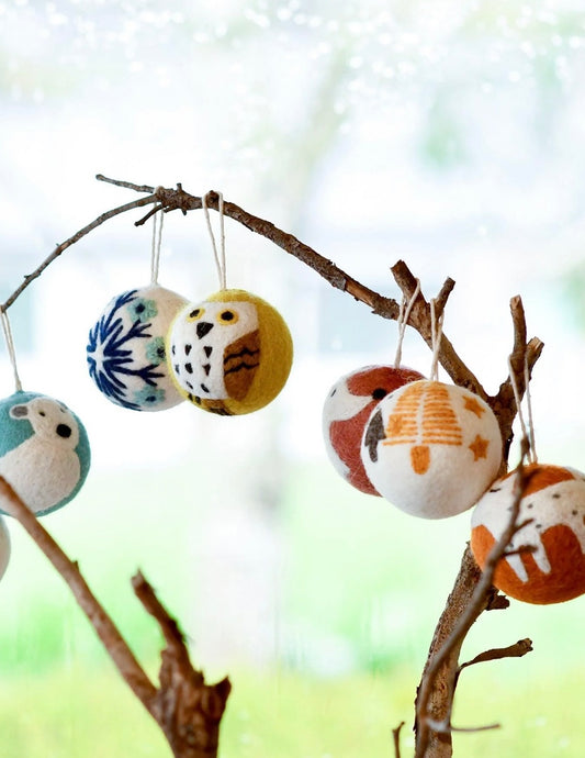Buy Handmade Wool Bauble
