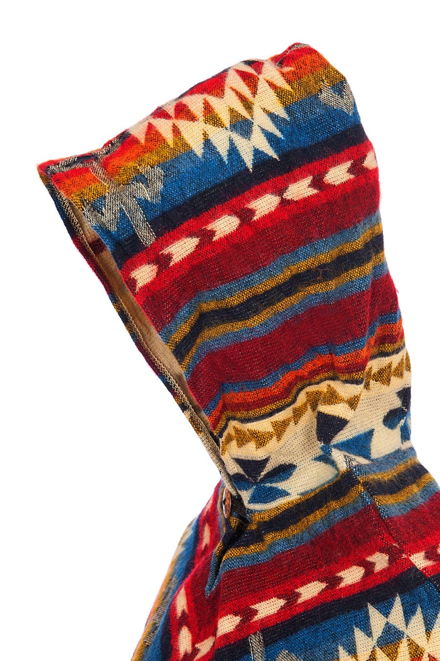 Poncho Triangle Red