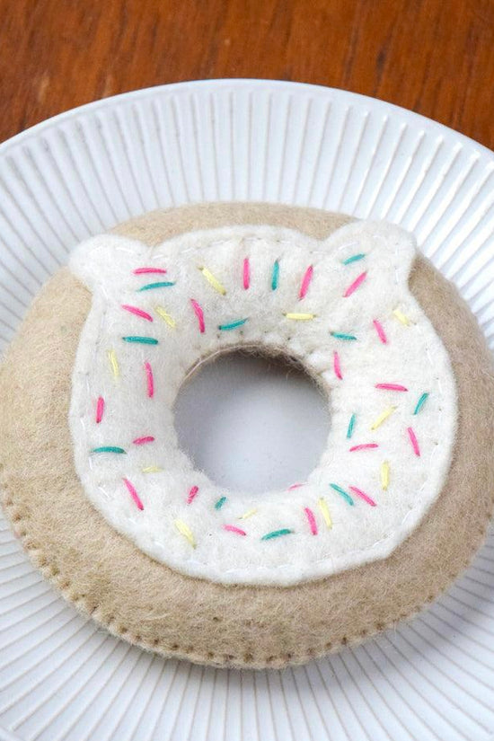 Donut with Catnip Pocket