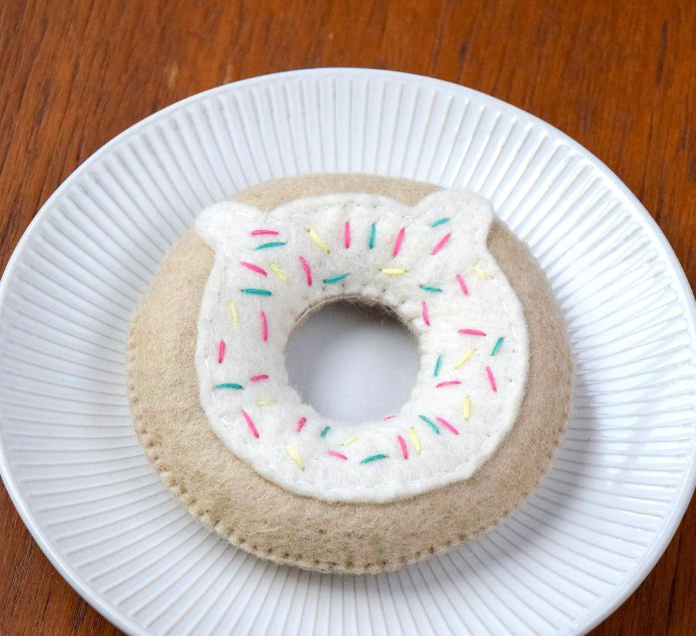 Donut with Catnip Pocket
