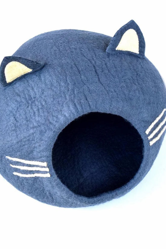Cat Cave - Cat Head Dark Grey (Large)