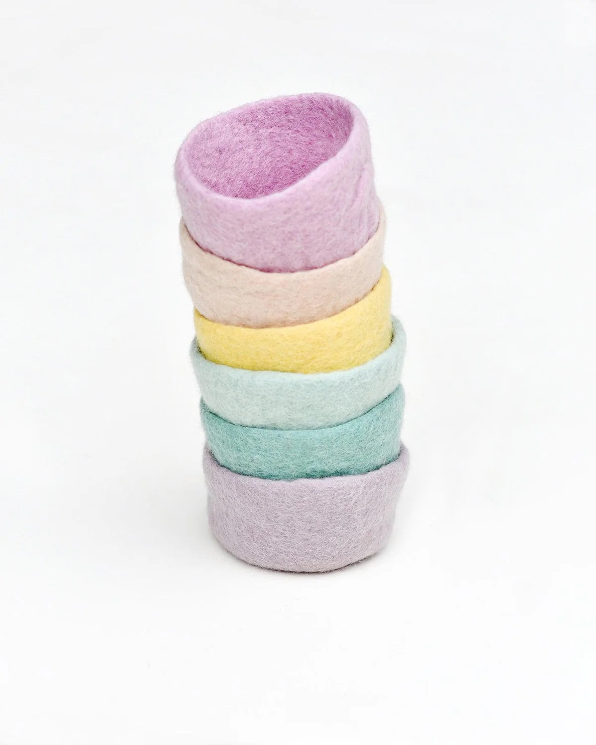 Pastel Felt Bowls - Various Colours